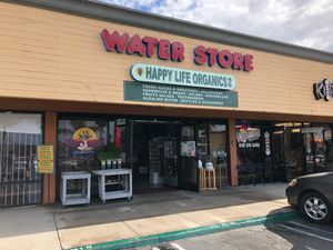 Store front at Happy Life Organics Veggie Deli in Chula Vista