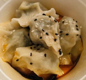 #26 dumplings in chili oil  at Tianfuzius in Berlin