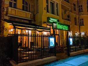 Outside of Tianfuzius at Tianfuzius in Berlin