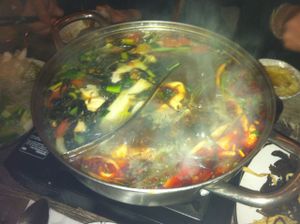 The Feuertopf (fire pot) at Tianfuzius in Berlin