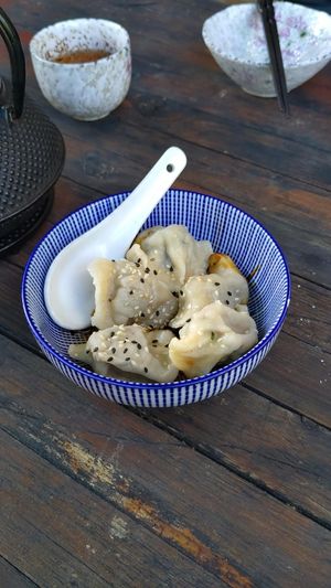 Dumplings in chili oil at Tianfuzius in Berlin