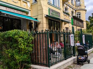 Outside of Tianfuzius at Tianfuzius in Berlin