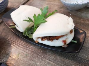 Delicious bun at Tianfuzius in Berlin