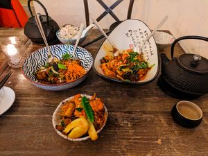 Meals at Tainfuzius at Tianfuzius in Berlin