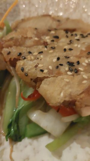 Vegan duck at Tianfuzius in Berlin