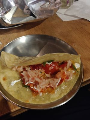 Veggie 🌮 at Gusto Taco 구스토 타코 in Seoul