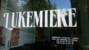 Outside at Lukemieke in Leuven