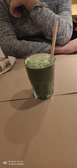 Smoothie at Vegetalia - Gotico in Barcelona