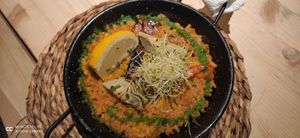 Paella at Vegetalia - Gotico in Barcelona