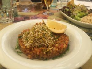 Vegetable Paella at Vegetalia - Gotico in Barcelona