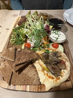 Pico pico starters for two.   at Vegetalia - Gotico in Barcelona