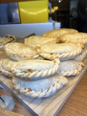 VG empanadas   at Vegetalia - Gotico in Barcelona
