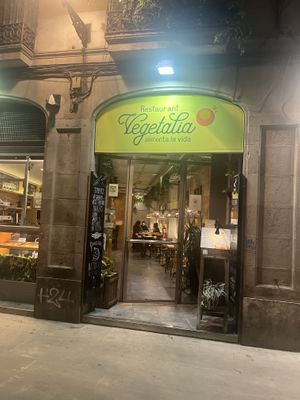 Eingang   at Vegetalia - Gotico in Barcelona