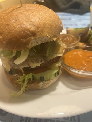 Burger 🍔   at Vegetalia - Gotico in Barcelona