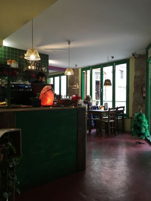 Indoors at Vegetalia - Gotico in Barcelona