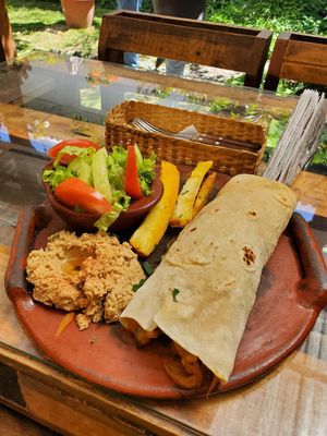  at United Falafel Organization in Vilcabamba