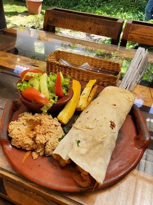  at United Falafel Organization in Vilcabamba