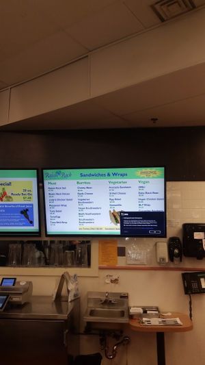 Veg lunch options! at Raisin Rack Natural Food Market in Westerville