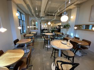 In the restaurant at Nadzieja JE SUS in Poznan