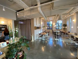 In the restaurant at Nadzieja JE SUS in Poznan