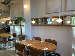 In the restaurant at Nadzieja JE SUS in Poznan