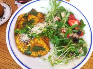 vegan omelette  at Nadzieja JE SUS in Poznan