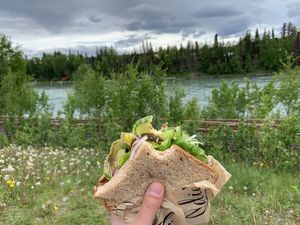 Perfect for a picnic at Odie's Deli in Soldotna