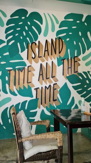 Interior  #Veganuary at Karma Kafe in Koh Phangan