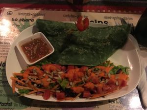 Burrito at Karma Kafe in Koh Phangan