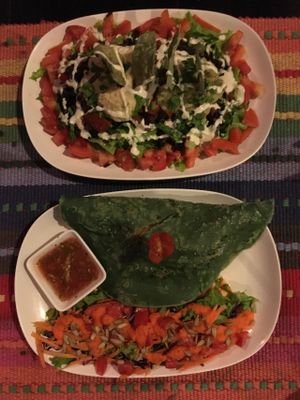 Burrito at Karma Kafe in Koh Phangan