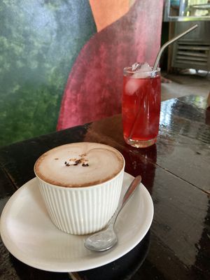 Mocha  at Karma Kafe in Koh Phangan
