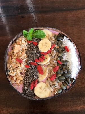 Berry bowl at Karma Kafe in Koh Phangan