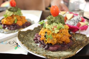 The Karma Burrito at Karma Kafe in Koh Phangan