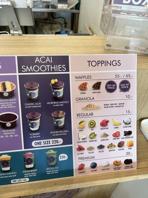 Menu February  at Juice Queen in Koh Samui