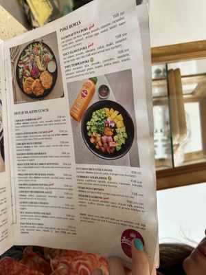 Menu February  at Juice Queen in Koh Samui