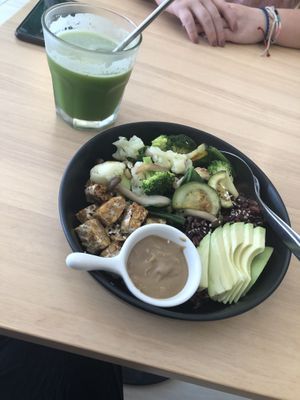 Super greens bowl  at Juice Queen in Koh Samui