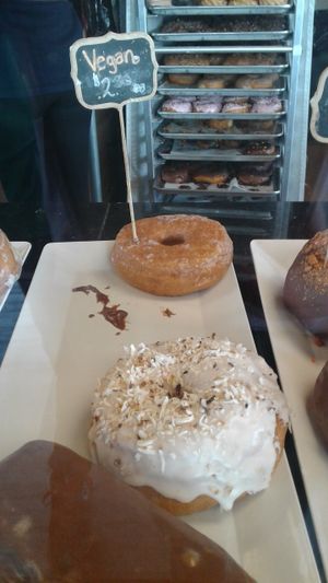 Vegan doughnuts! at Casual Friday Donuts in Spokane
