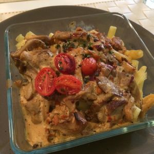 Vegan Pasta at Lupin Restaurante Vegetariano in Porto