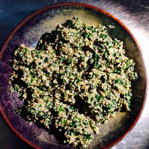 quinoa  at Lupin Restaurante Vegetariano in Porto