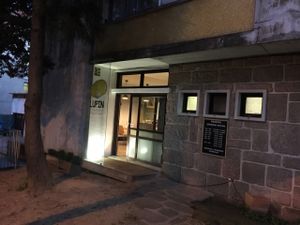 outside  at Lupin Restaurante Vegetariano in Porto