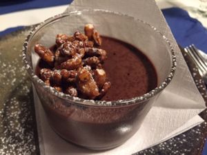 choc moose  at Lupin Restaurante Vegetariano in Porto