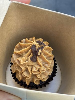 Peanut butter cupcake  at Brass Monkey in Vienna