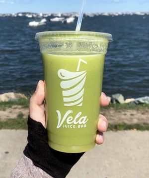Feel the hydration juice at Vela Juice Bar in Plymouth