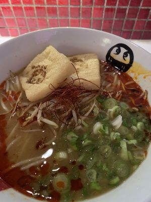 Veggie miso ramen at Daruma Ramen in Austin