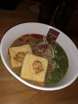 Veggie Miso Ramen at Daruma Ramen in Austin