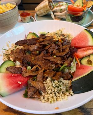 Vegane Bulgur Bowl   at Hofcafe in Bamberg