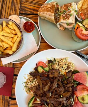 Vegan Dinner  at Hofcafe in Bamberg