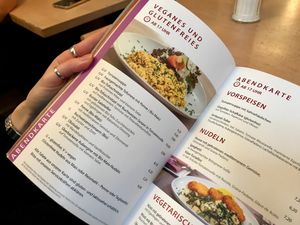 menu at Hofcafe in Bamberg