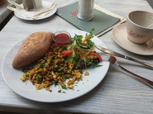Vegan Breakfast at Hofcafe in Bamberg