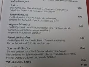 Vegan Breakfast at Hofcafe in Bamberg